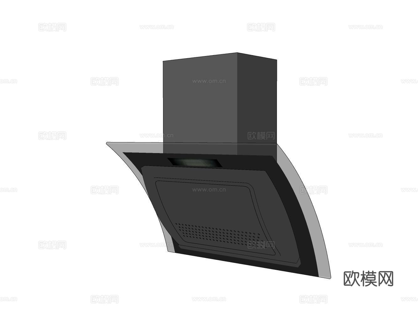 油烟机su模型