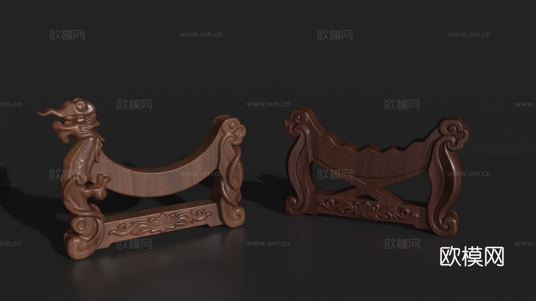 架子木桌支架底座木雕摆件生活用品雕塑雕刻3d模型下载