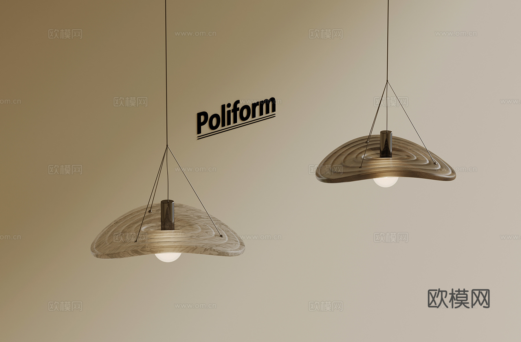 现代吊灯 餐厅小吊灯su模型