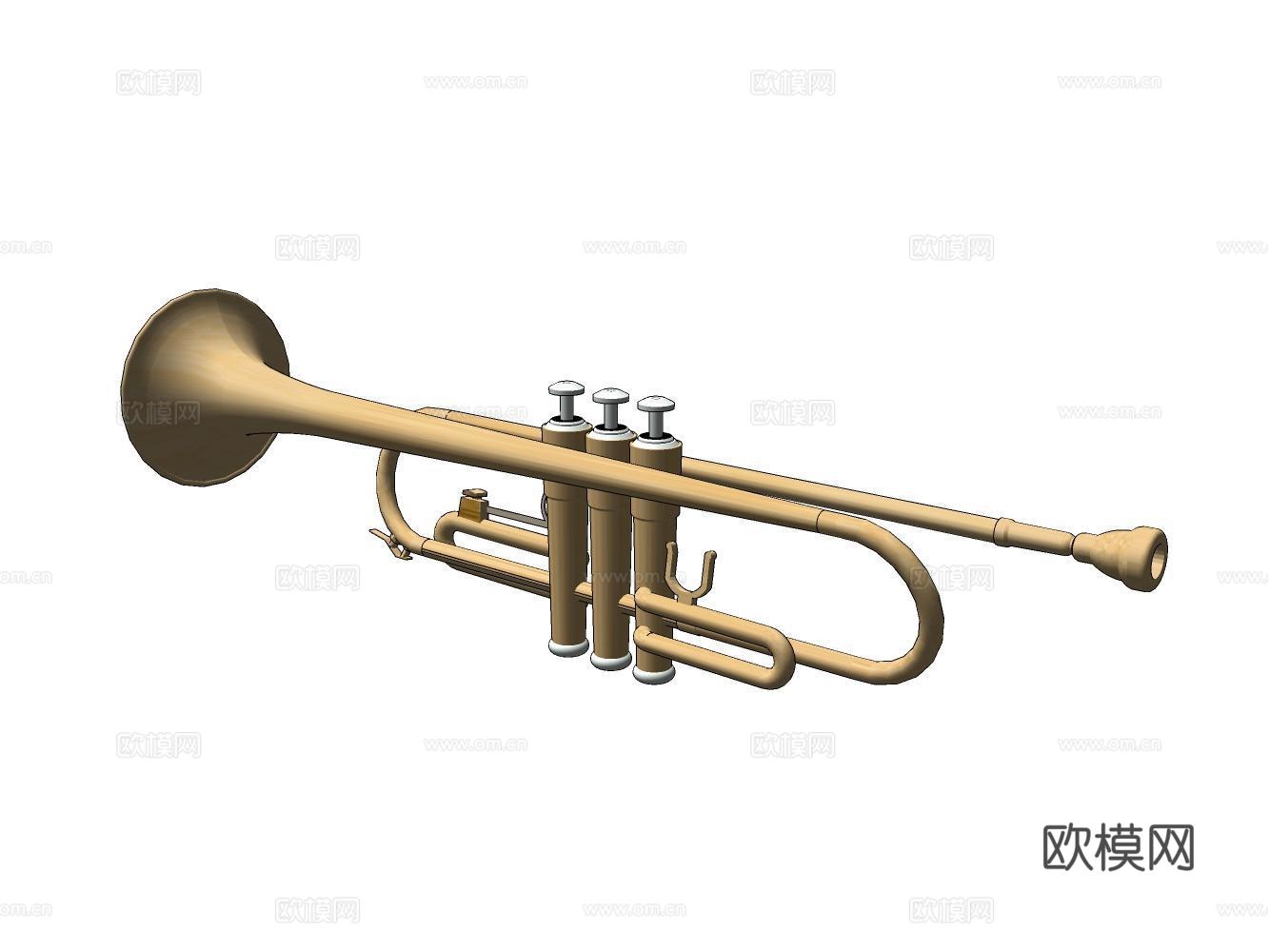 唢呐su模型