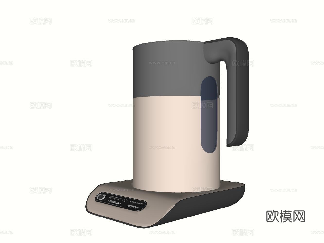 热水壶su模型