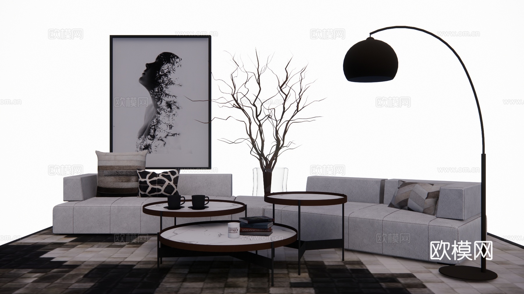 摆设 室内小品 小品 挂画 饰品 景观 摆件 家装 工装 陈su模型