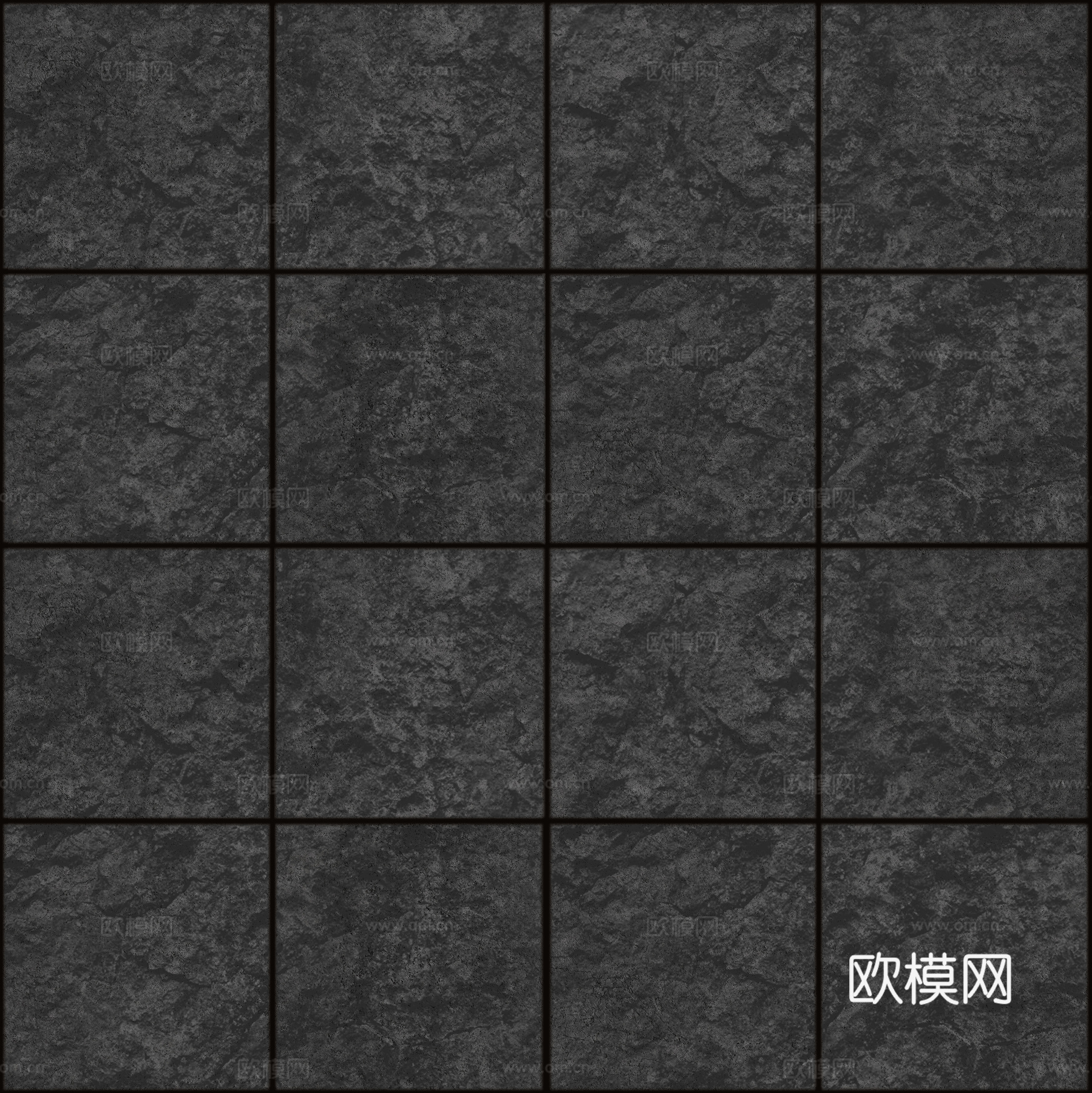 灰色水泥室外地面 马蹄石