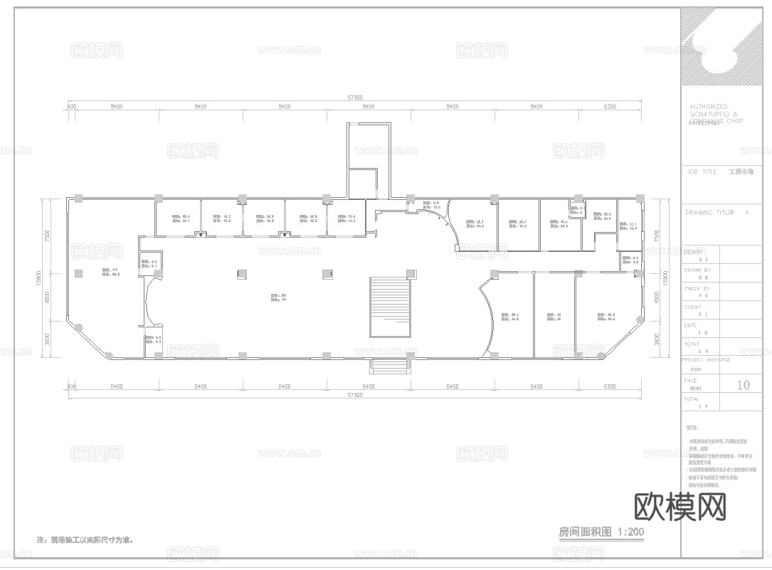 大饭店中餐厅 最新全套施工图合集cad施工图