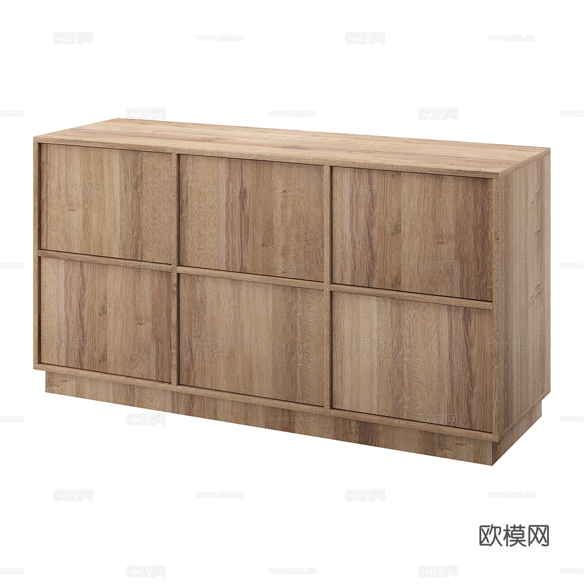 北欧简约餐边柜 边柜  简约边柜 装饰边柜 木质边柜3d模型下载