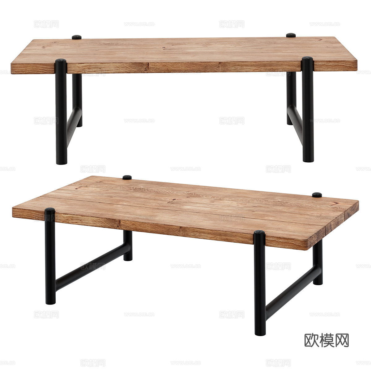 北欧简约餐桌 餐桌 简约餐桌 木质餐桌 桌子3d模型下载