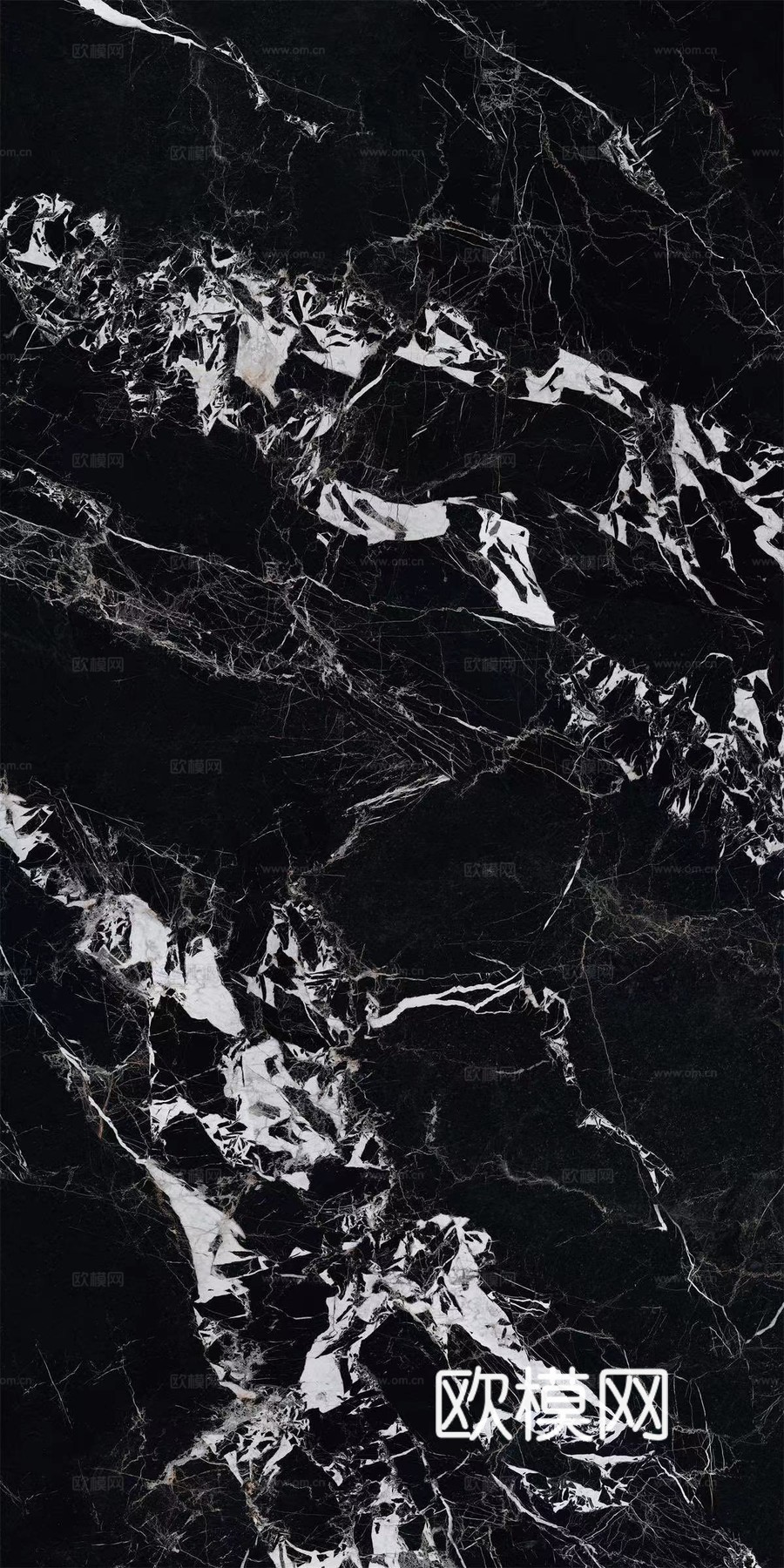黑色大理石 黑底白纹大理石