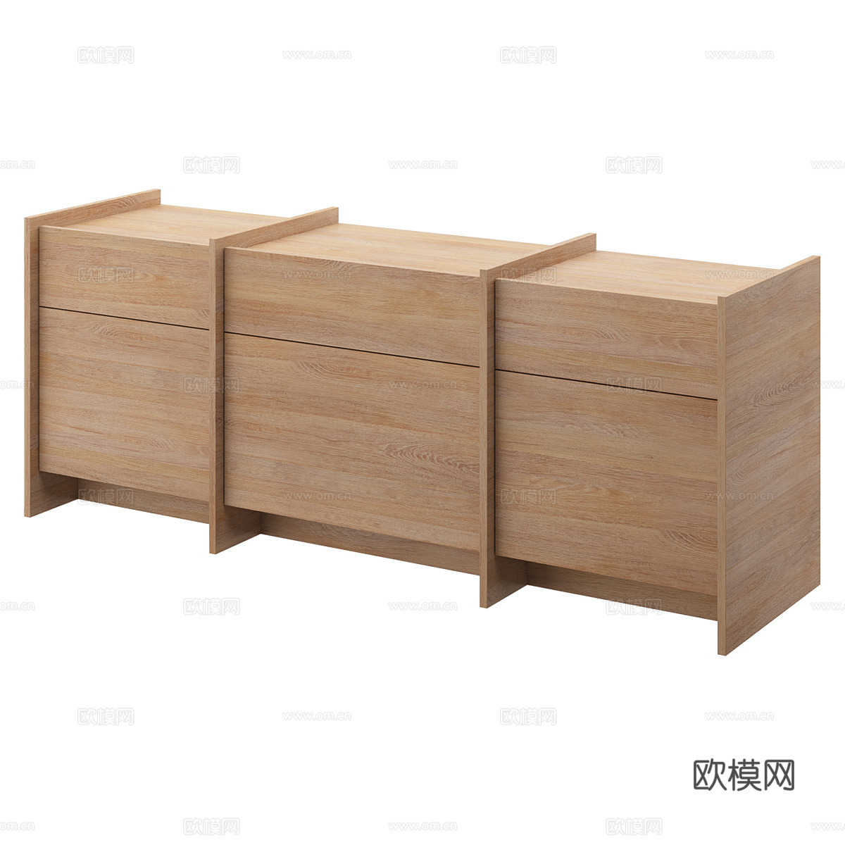 北欧简约电视柜 电视柜 简约电视柜 矮柜 装饰柜 木质电视柜3d模型下载