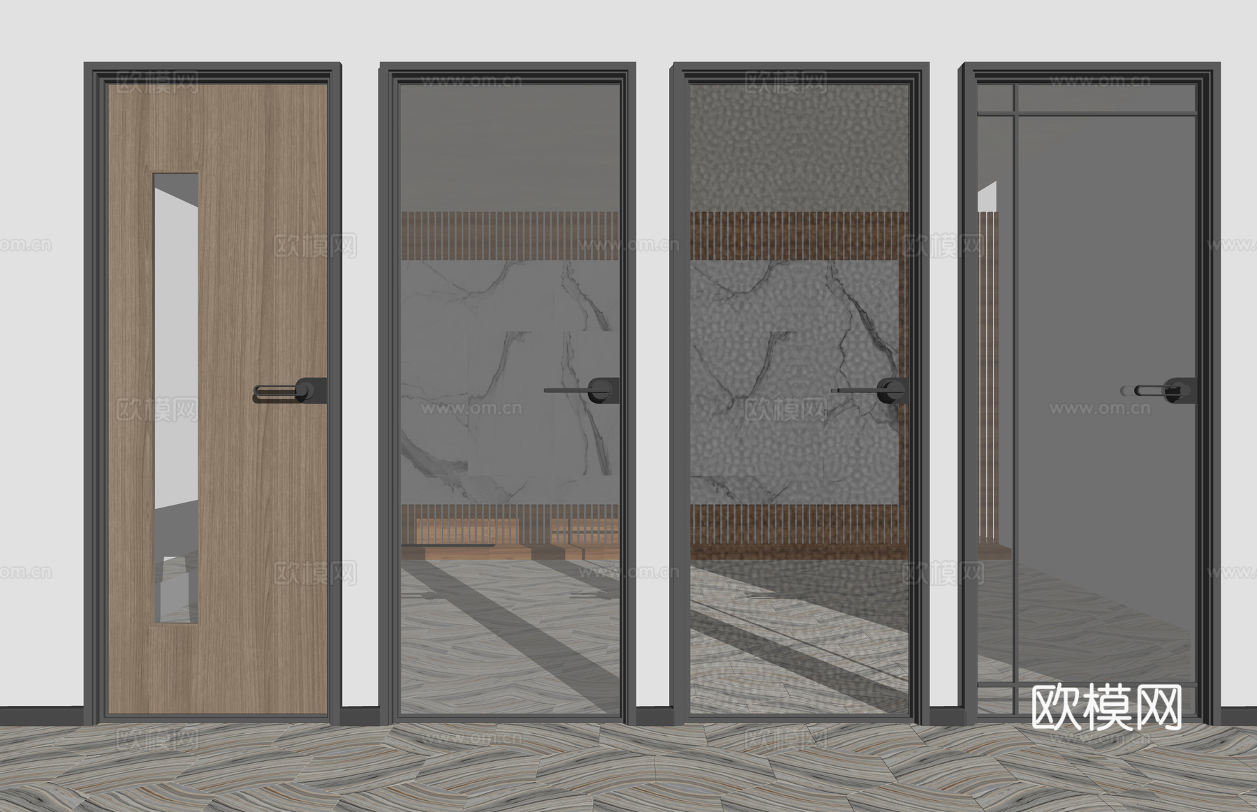 客厅 家装 门 卫生间 构件 推拉门 五金 卧室 窗su模型