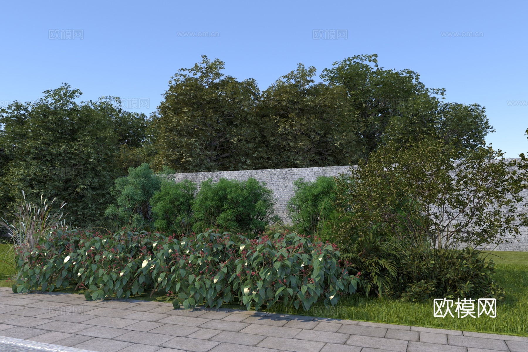 乡村景观免费3d模型