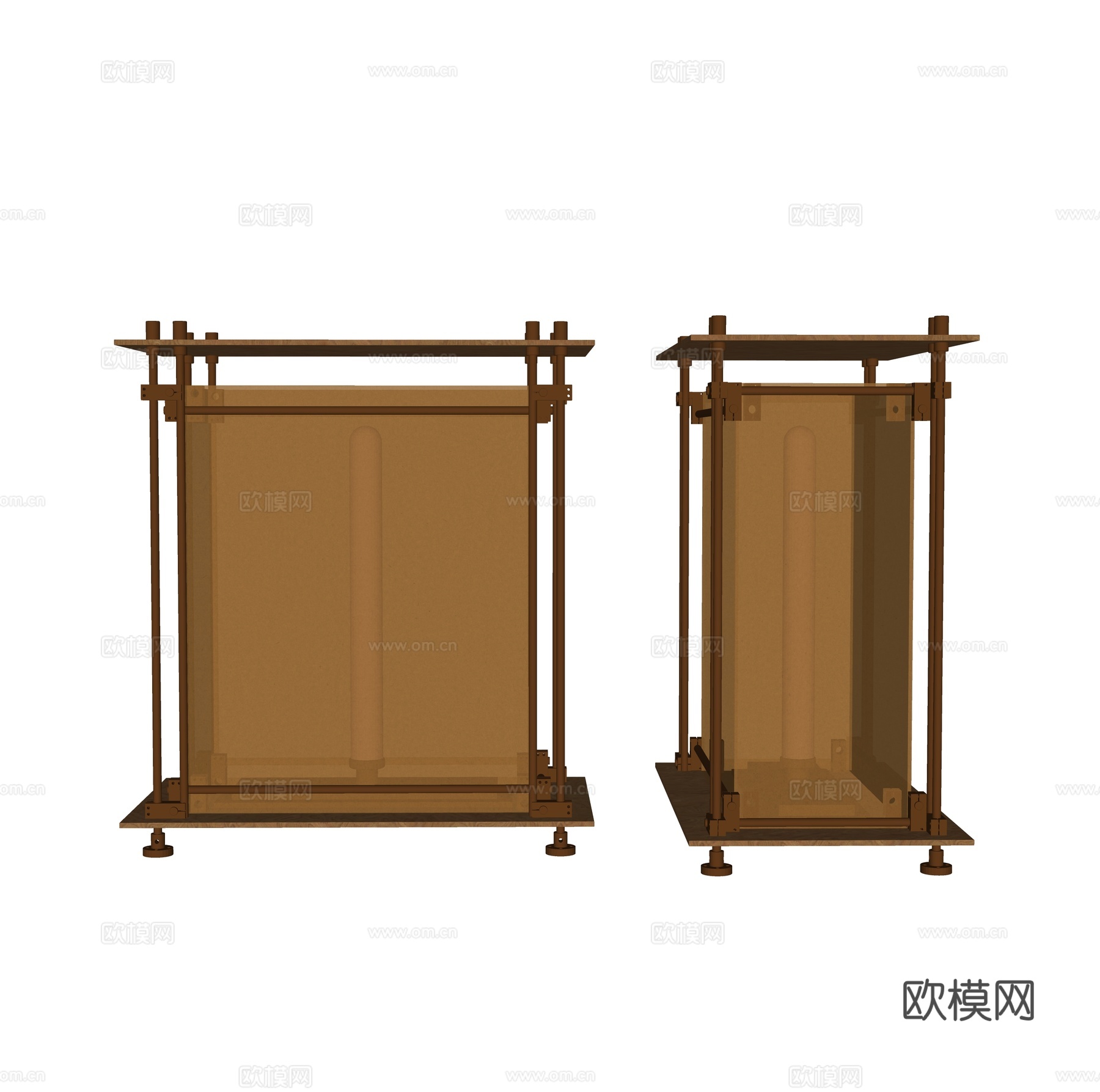 现代台灯 地灯 景观灯su模型