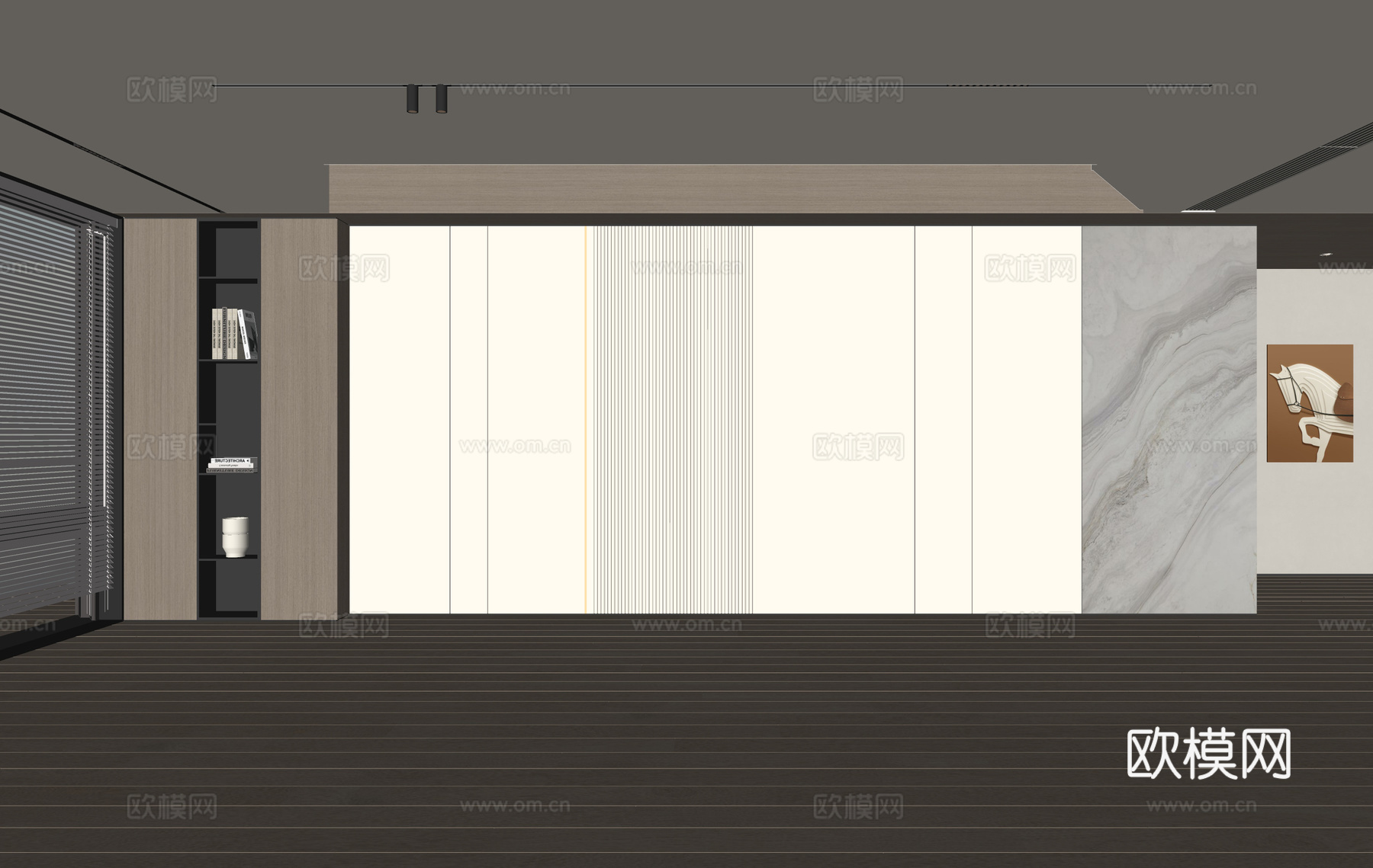 现代客厅 奶油客厅 沙发背景墙 客厅背景 奶油风背景墙su模型