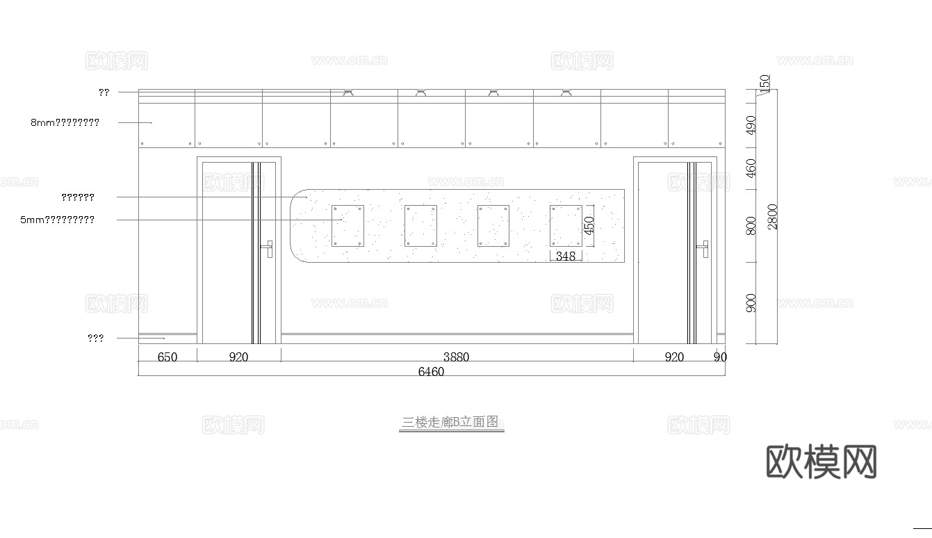 美容院 最新完整版施工图合集cad施工图