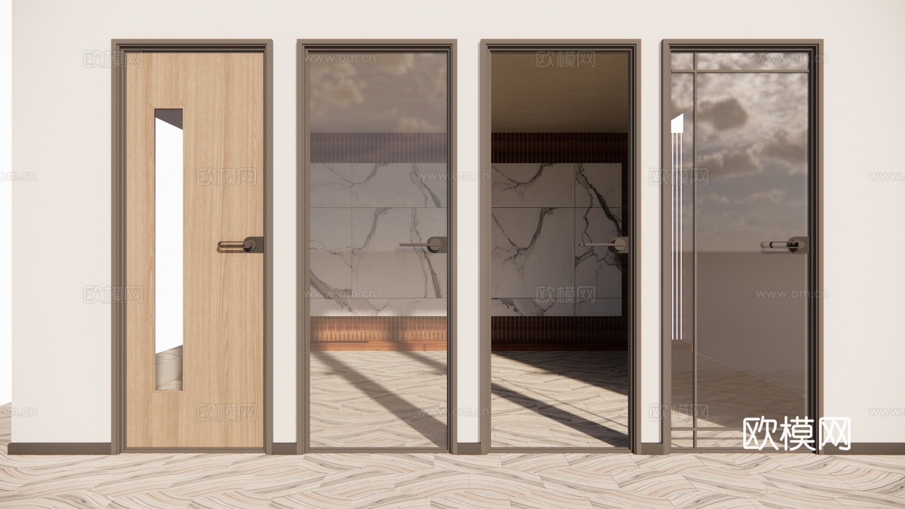 客厅 家装 门 卫生间 构件 推拉门 五金 卧室 窗su模型