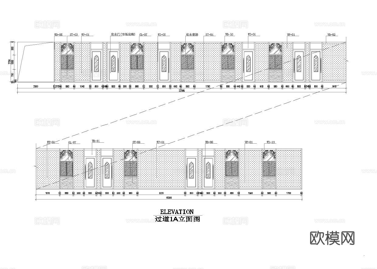足浴spa桑拿 最新完整版施工图合集cad施工图