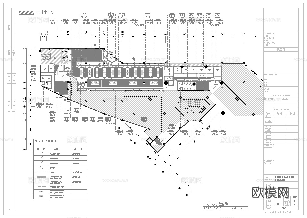 台球室 最新全套施工图合集cad施工图