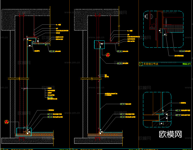 30套会议室报告厅接待室CAD施工图cad施工图cad施工图