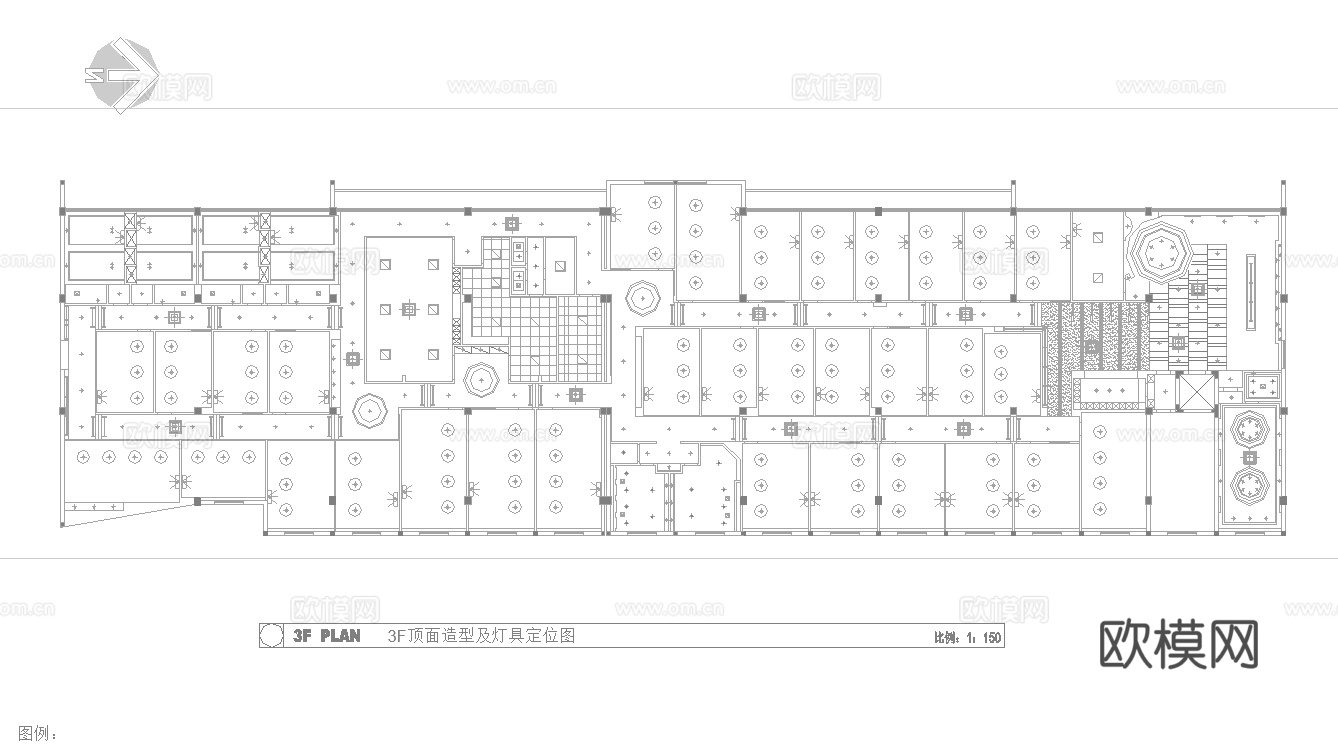 足浴spa桑拿 最新完整版施工图合集cad施工图