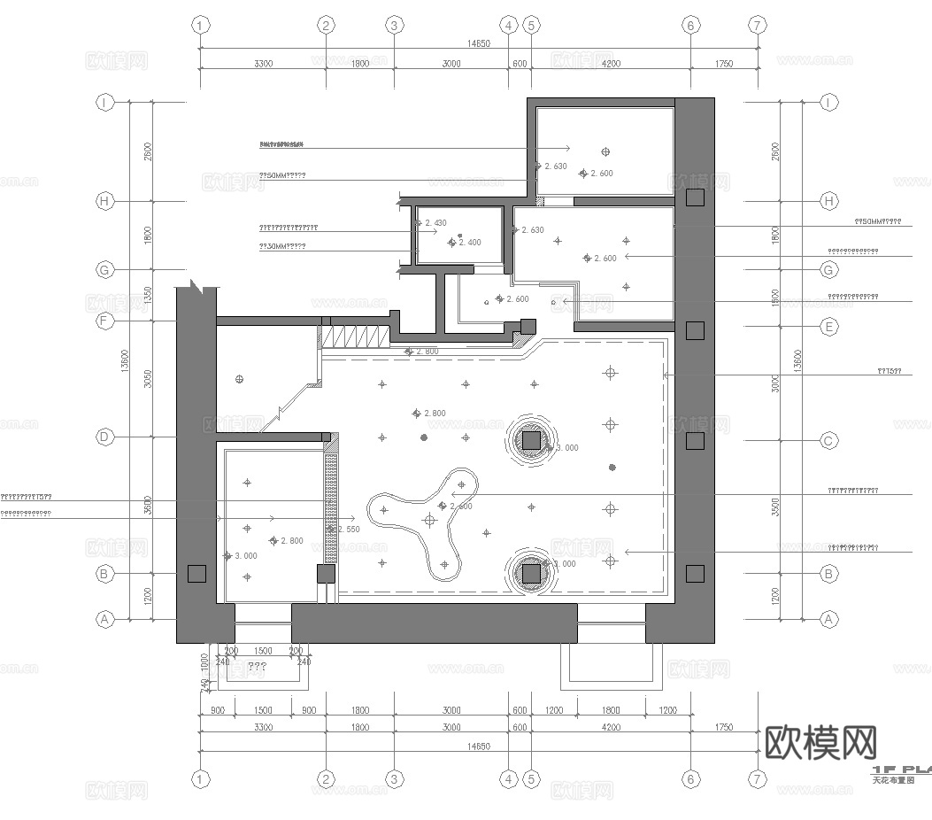 理发店 最新完整版施工图合集cad施工图