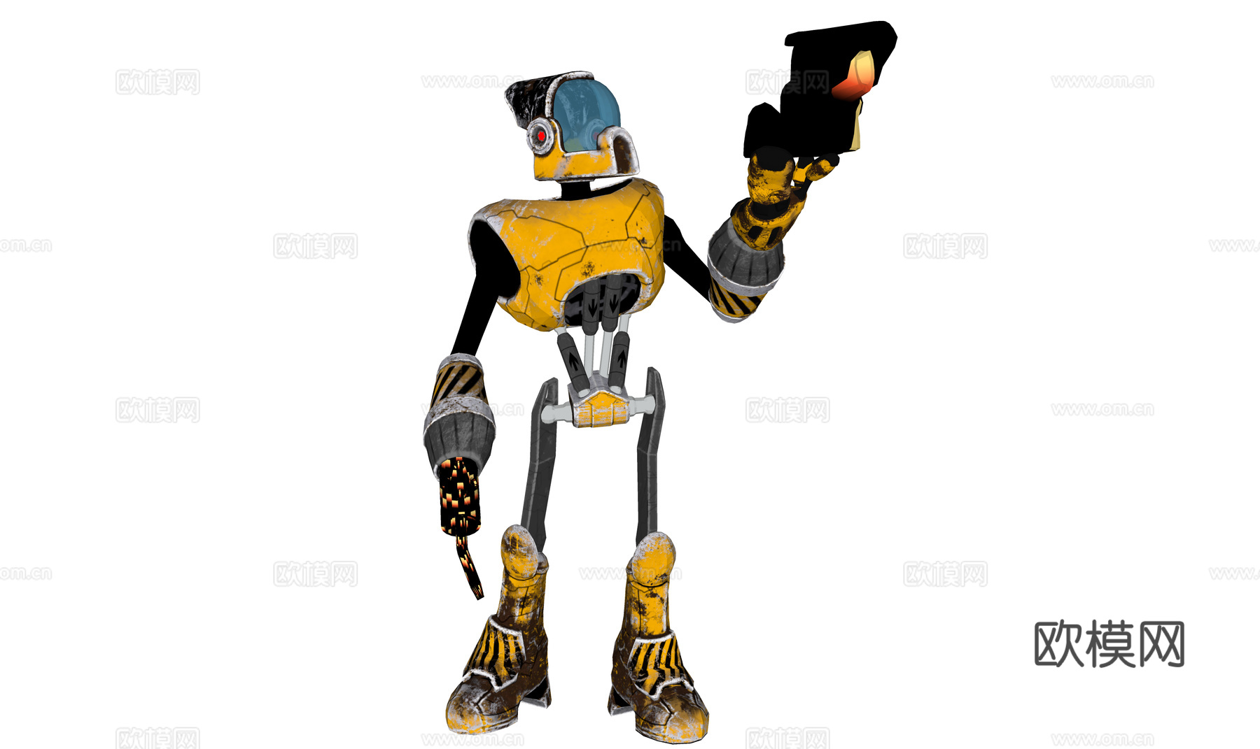 科技感机器人 工业机器人 机器人 智能机器 具身智能su模型