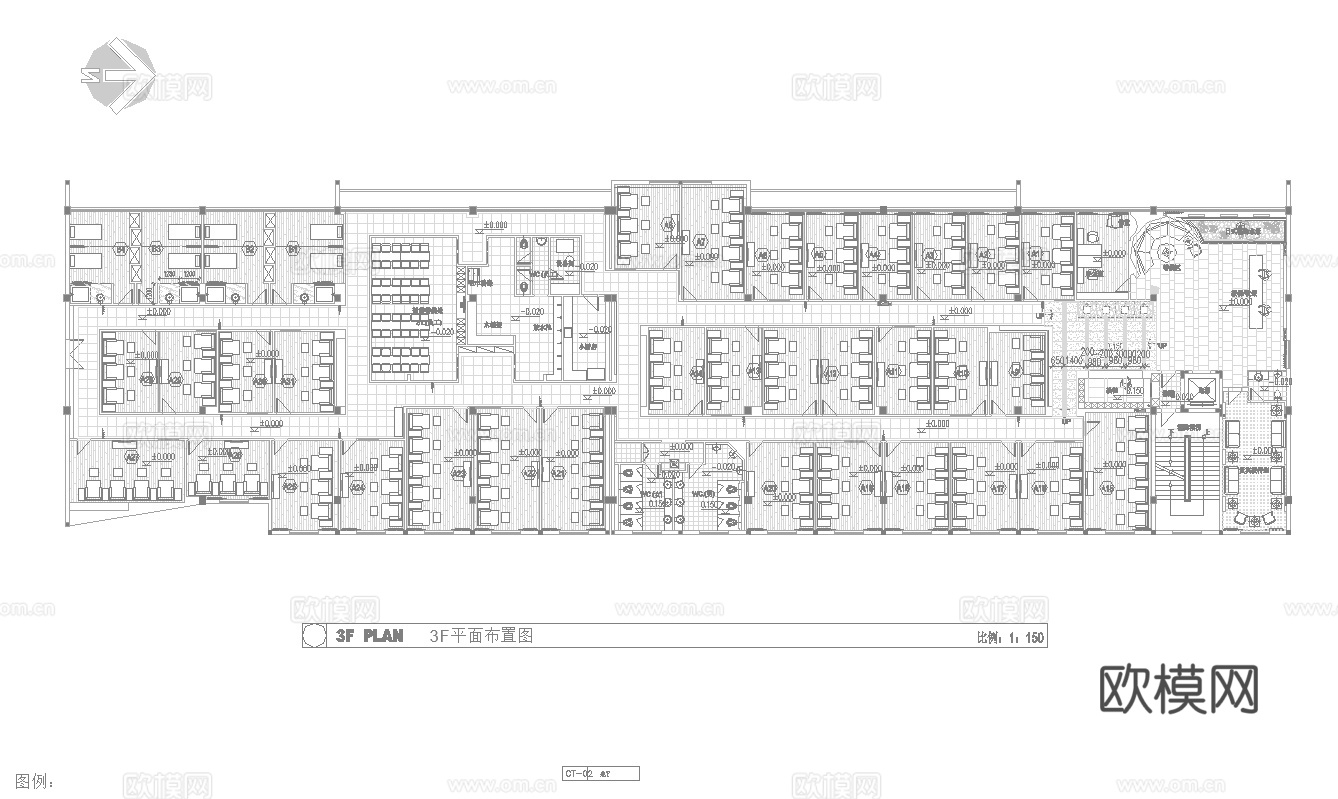 足浴spa桑拿 最新完整版施工图合集cad施工图