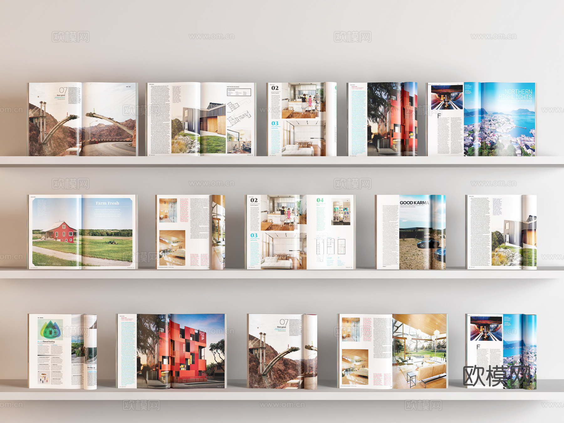 现代饰品摆件组合 书籍 书本 摆件 饰品 装饰品3d模型下载