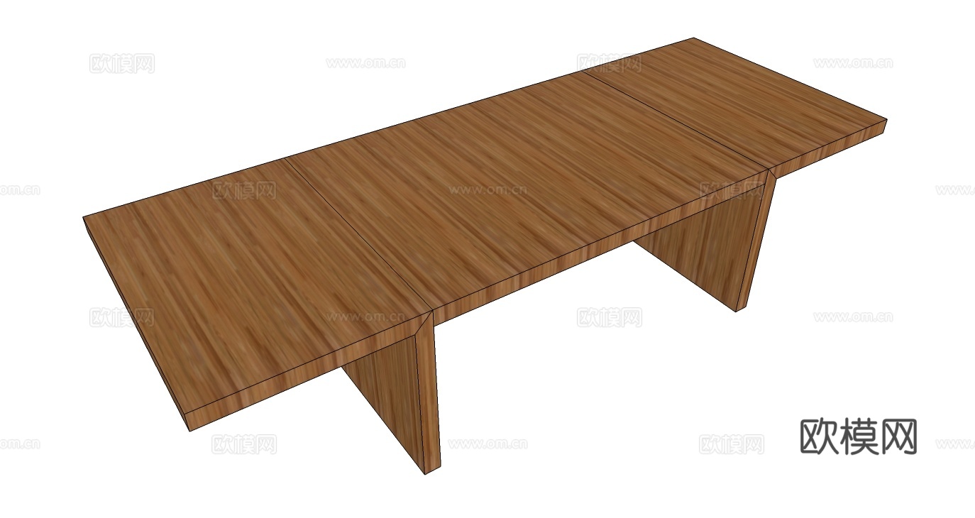 会议桌 办公家具免费su模型