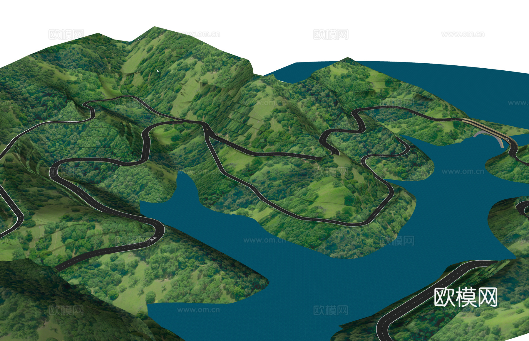 户外景观 景观 示范区 居住区 美丽乡村 地产 景观小品 公su模型