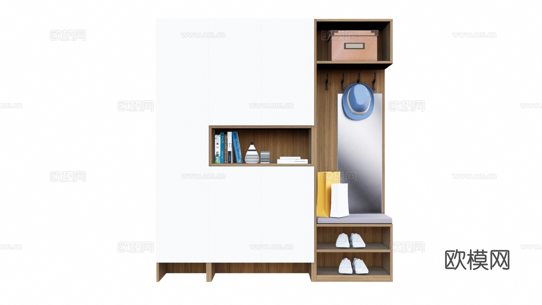 衣柜 餐厅 酒柜 装饰柜 玄关 客厅 家装 边柜 吊柜 鞋柜su模型