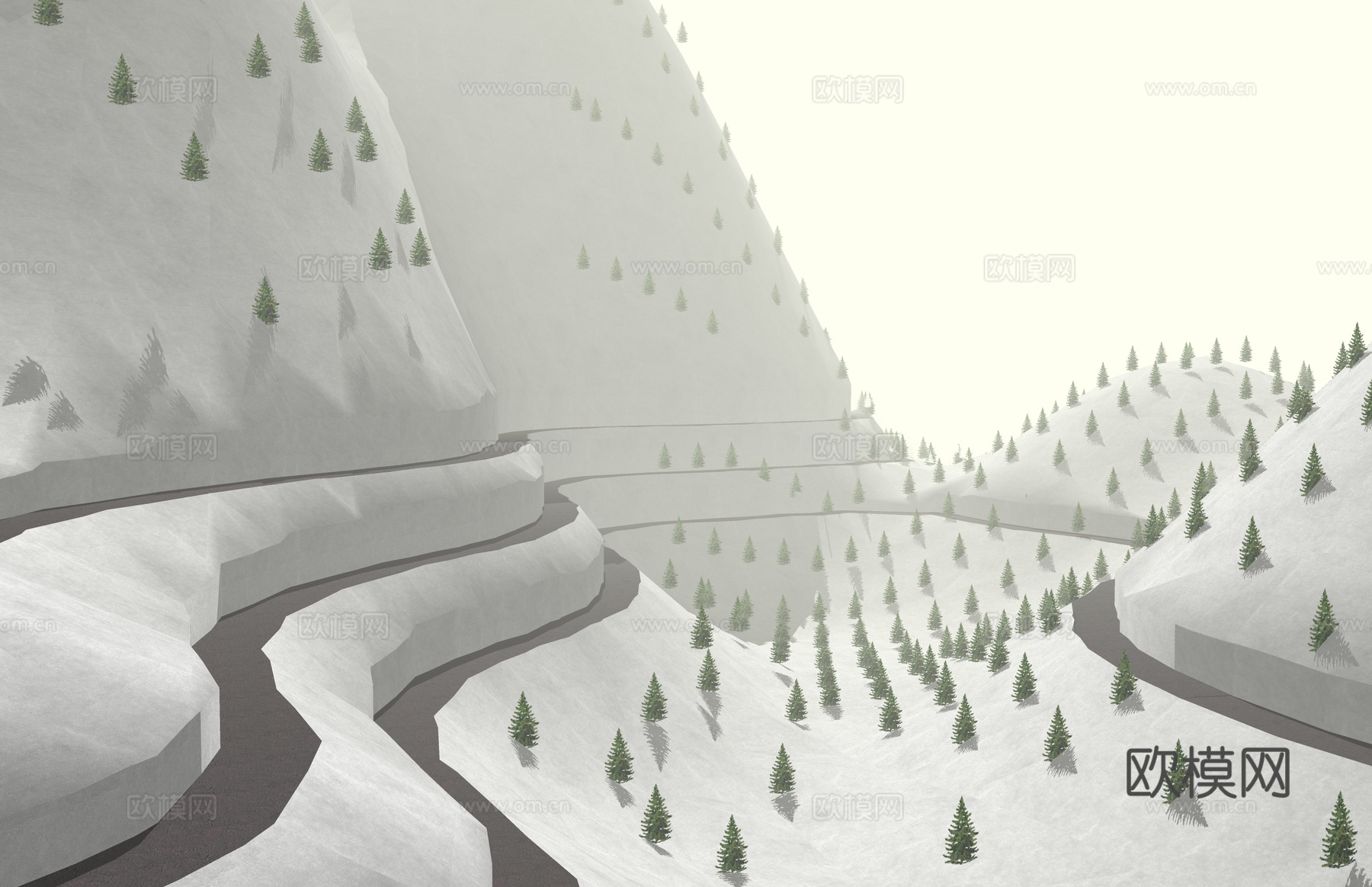 居住区 户外景观 公园 示范区 美丽乡村 景观 景观小品 地su模型