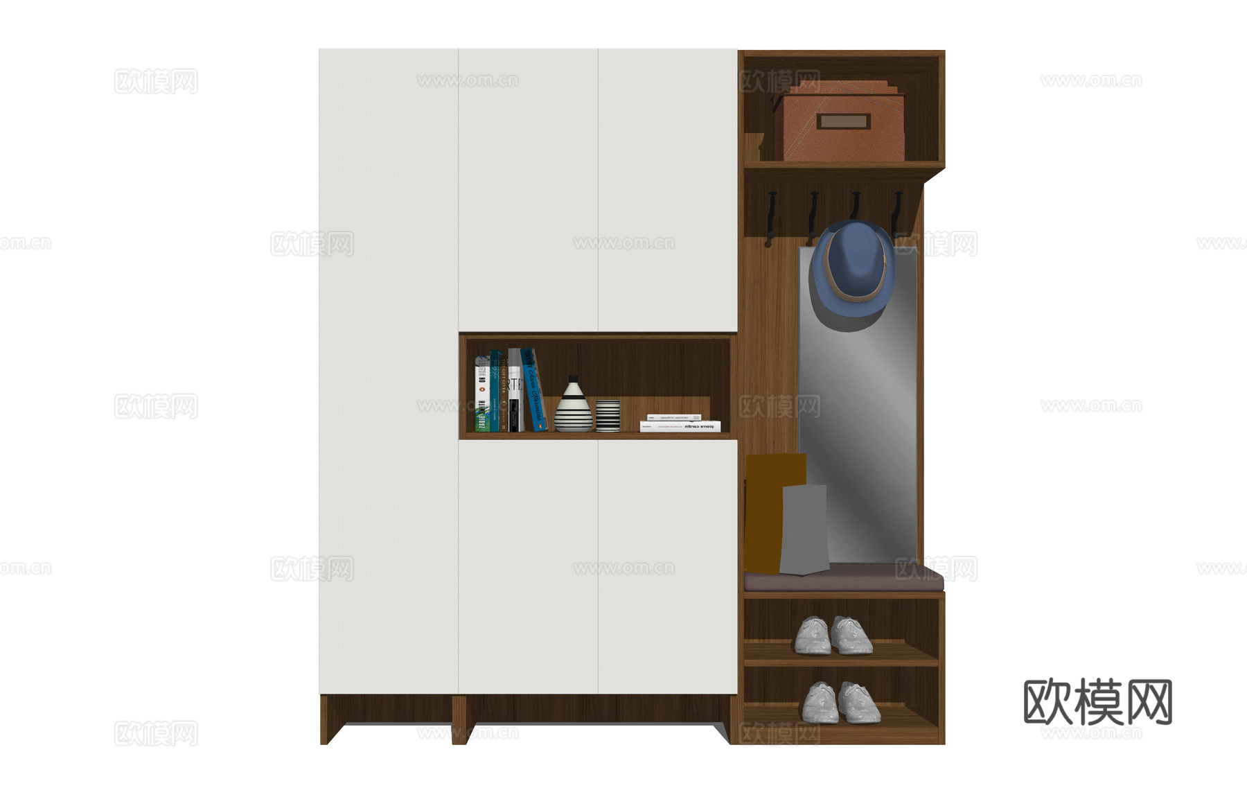 衣柜 餐厅 酒柜 装饰柜 玄关 客厅 家装 边柜 吊柜 鞋柜su模型