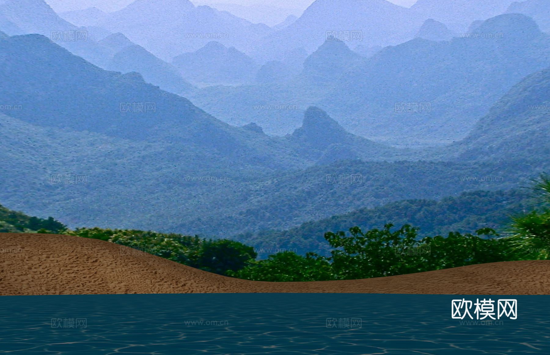 居住区 户外景观 公园 示范区 美丽乡村 景观 景观小品 地su模型