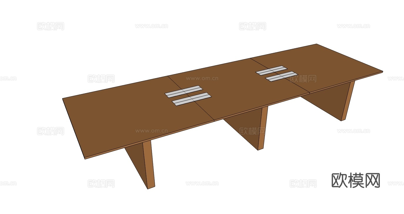 会议桌 办公家具免费su模型