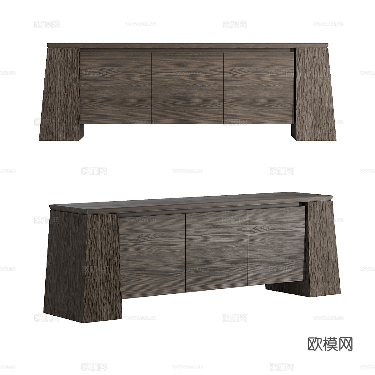 装饰柜3d模型下载