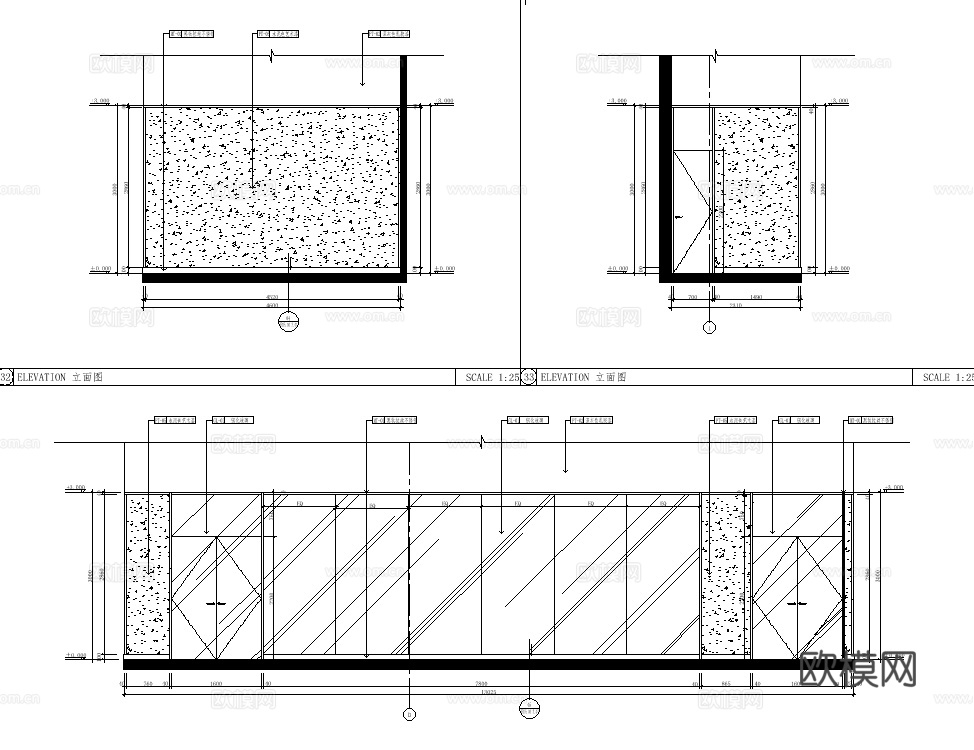 10套健身俱乐部CAD施工图加效果图cad施工图