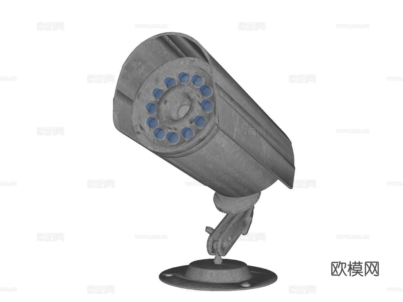 监控摄像头su模型