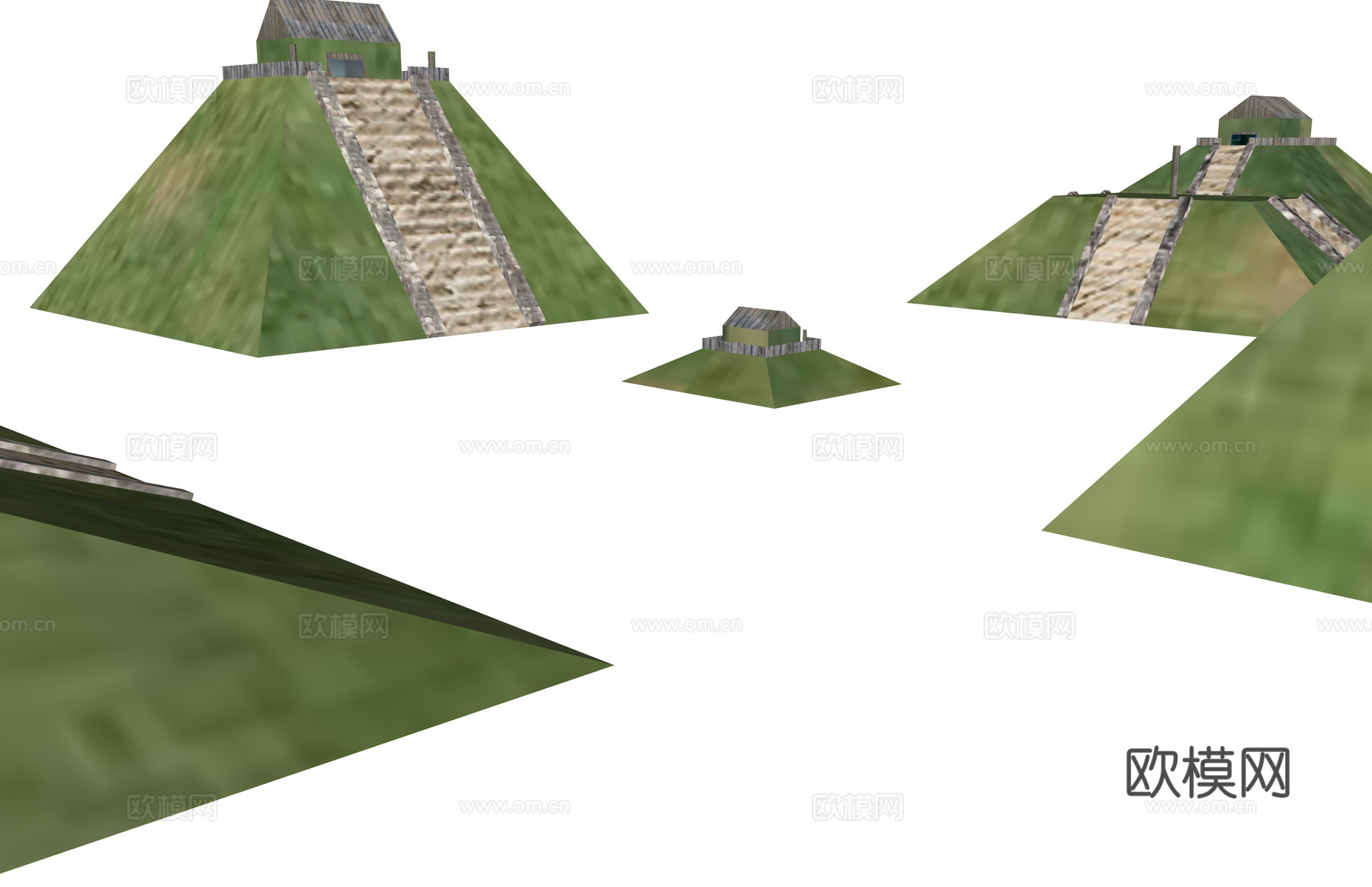 户外景观 公园 示范区 景观 地产 居住区 景观小品 美丽乡su模型