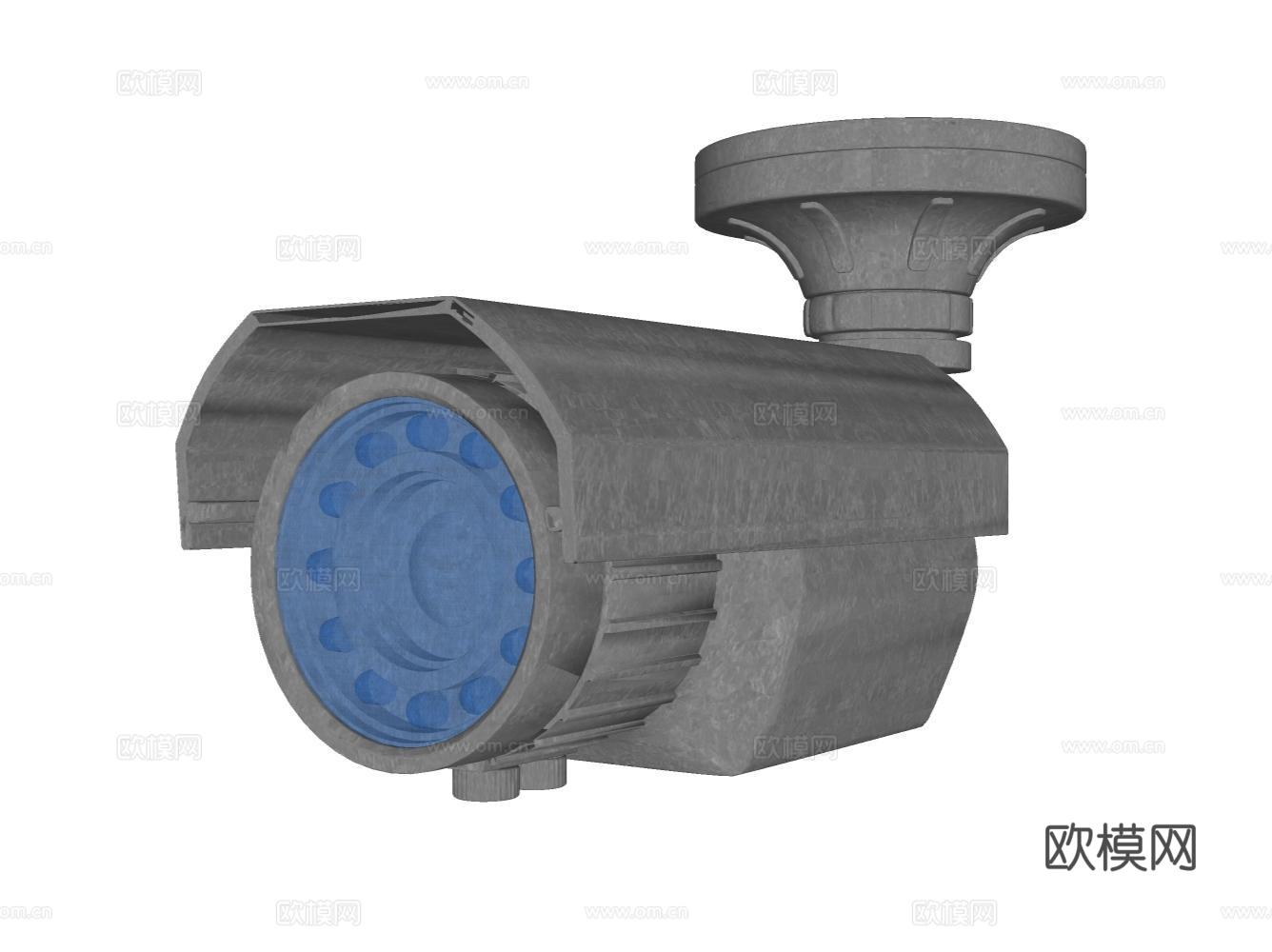 监控摄像头su模型