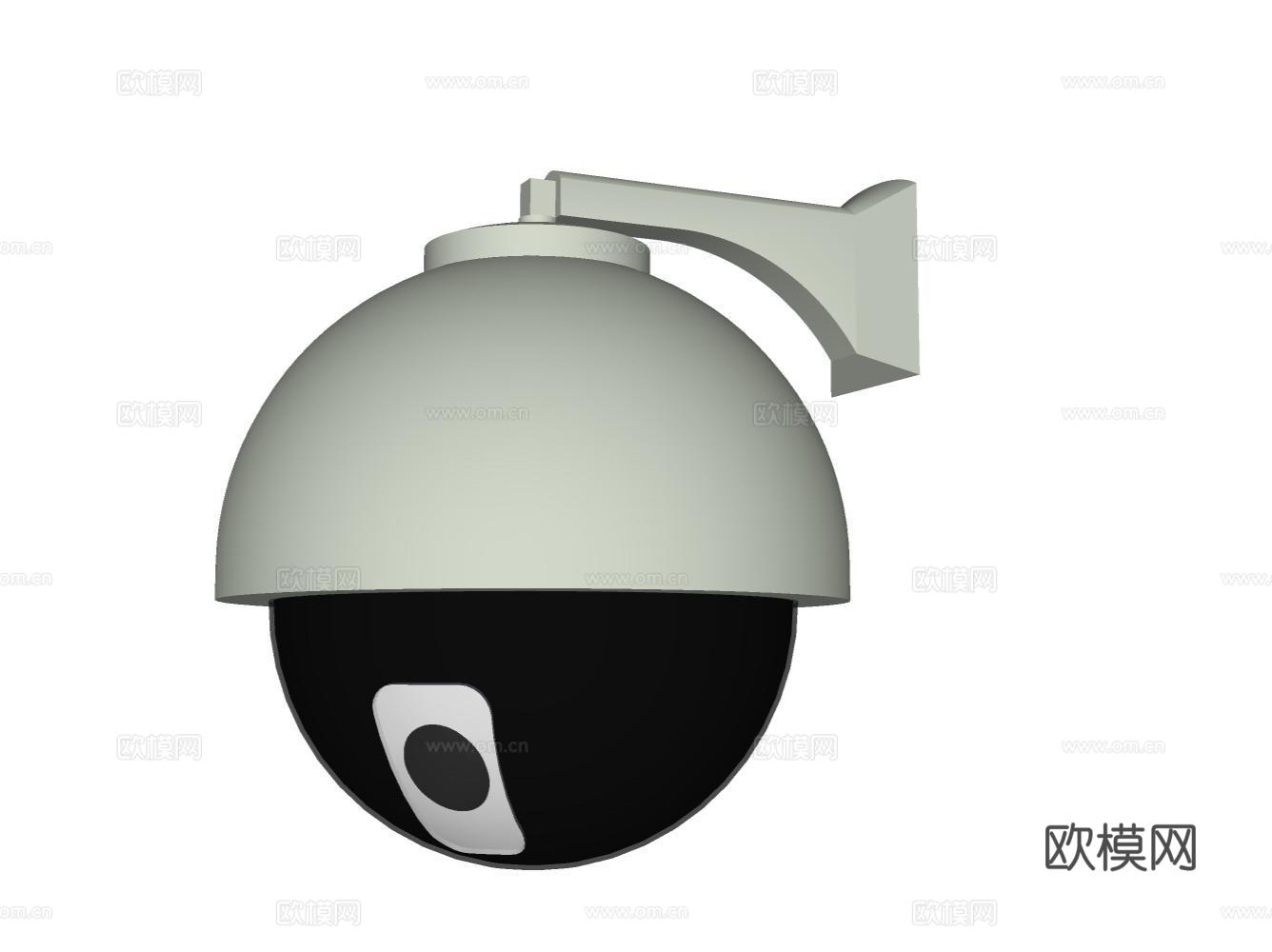 监控摄像头su模型