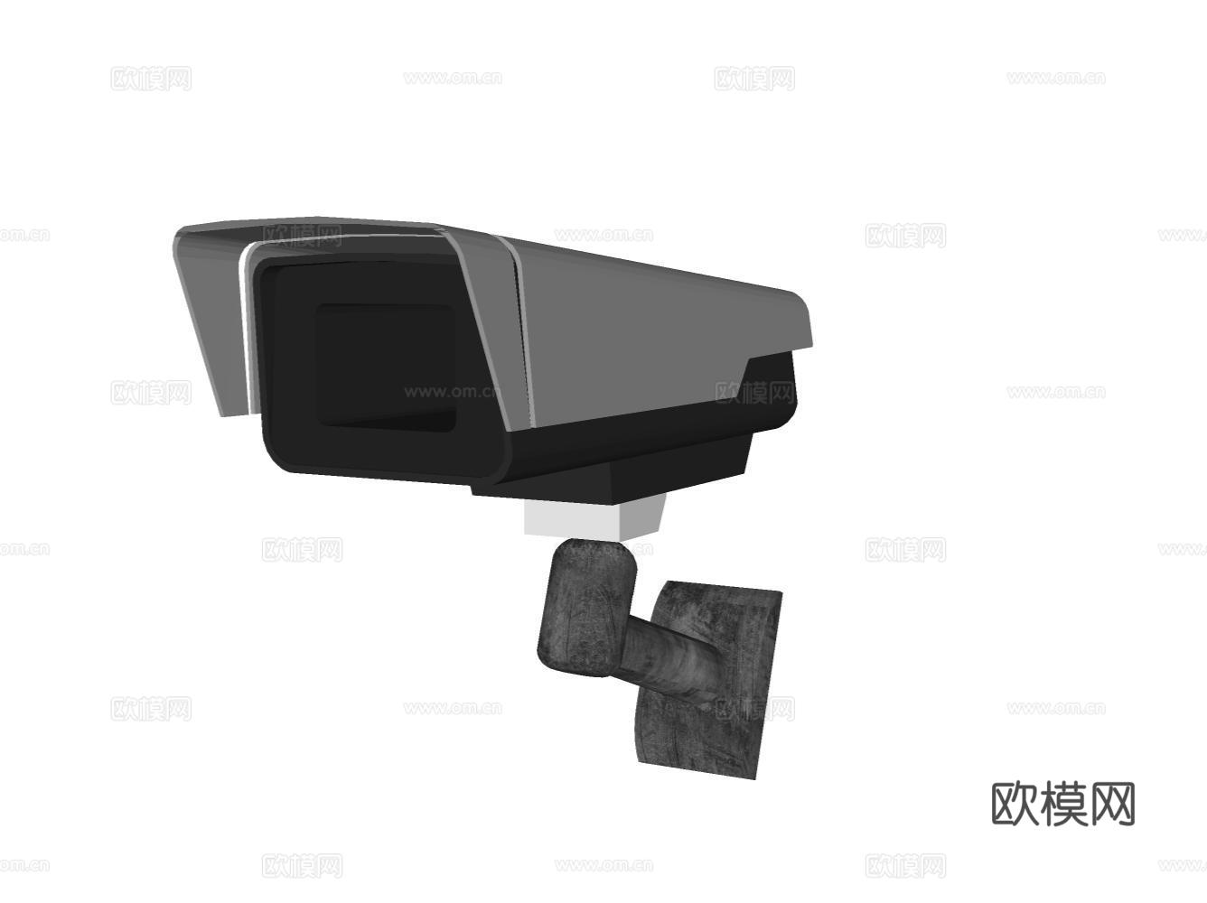 监控摄像头su模型