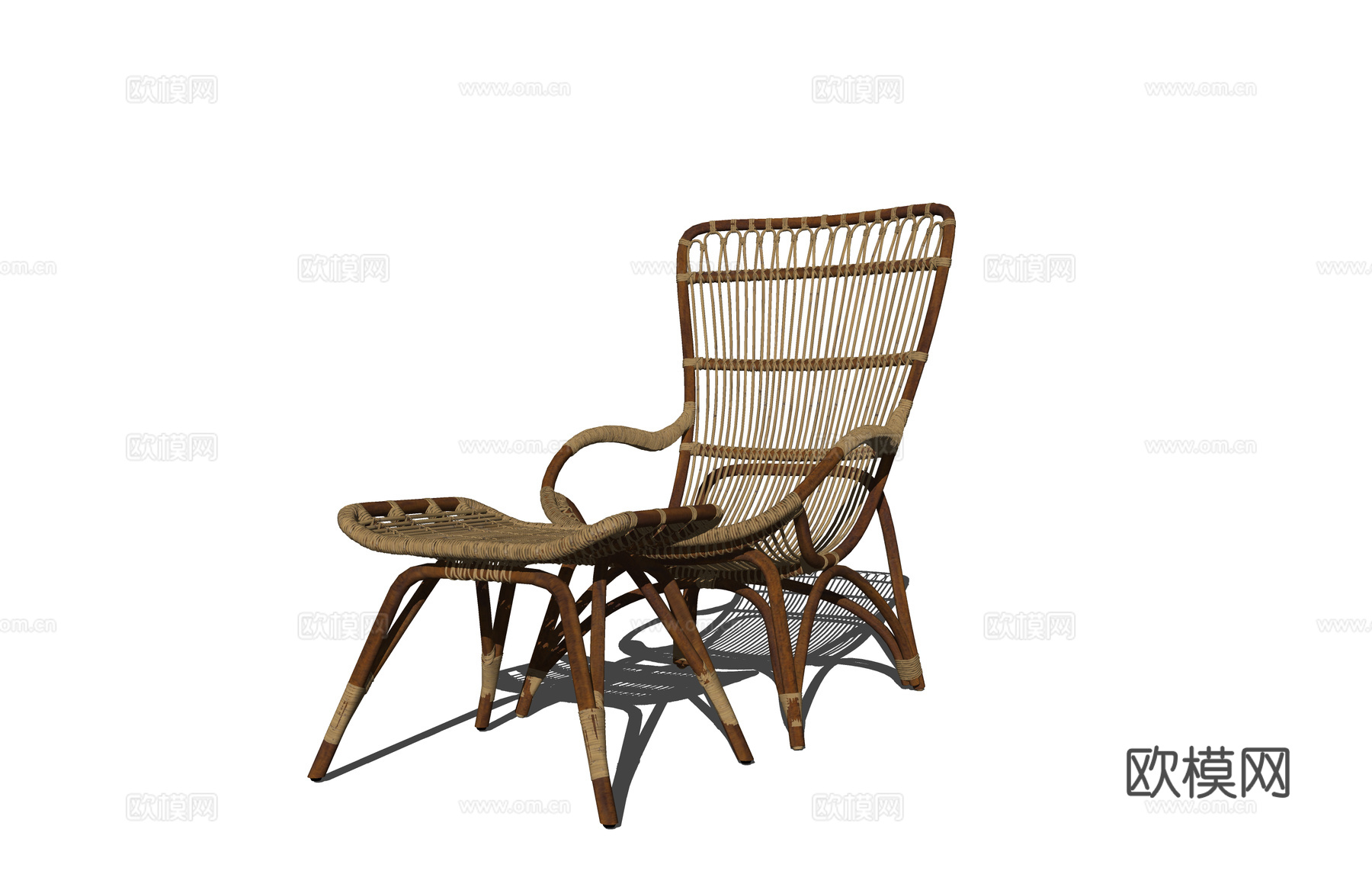 藤编家具 原木家具 椅子 奶油 茶桌 风格 咖啡厅 桌子 工su模型