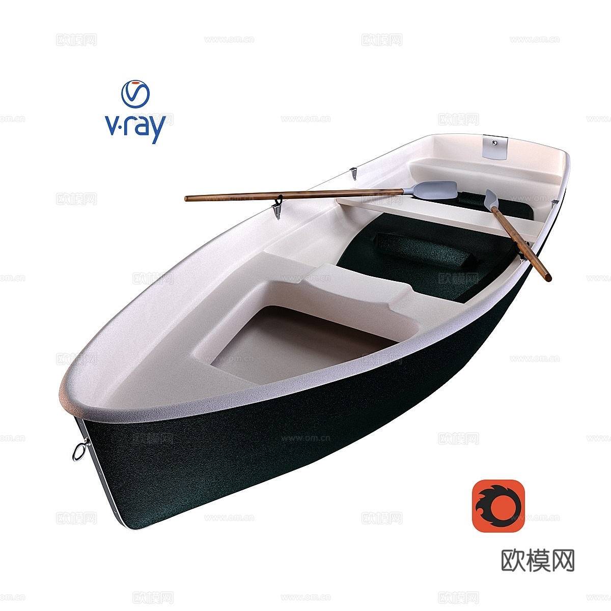 PELLA FJORD 划艇3d模型