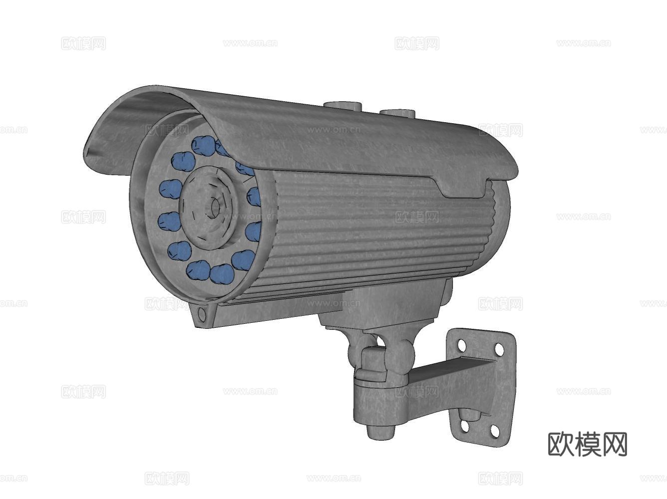 监控摄像头su模型