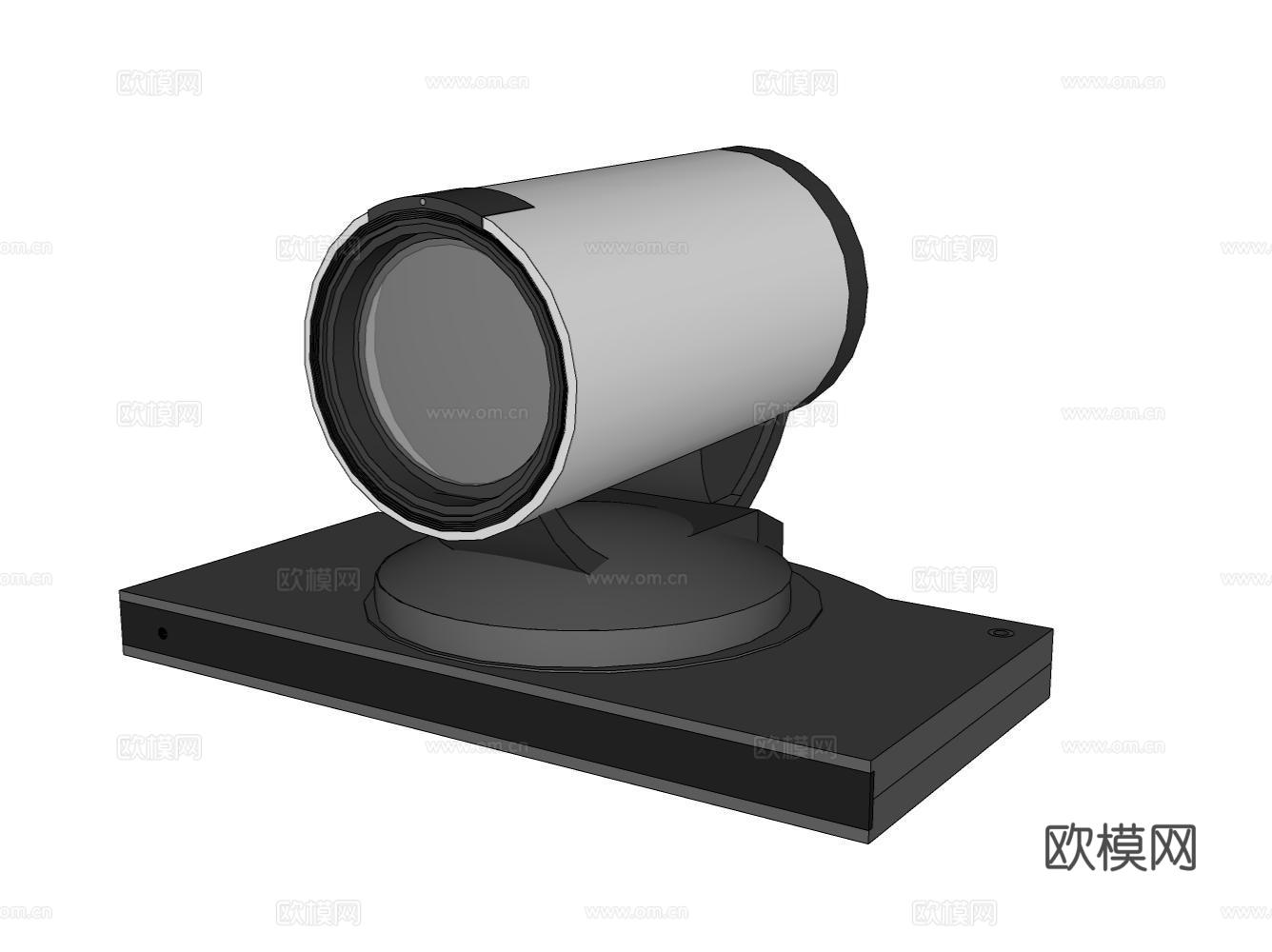 监控摄像头su模型