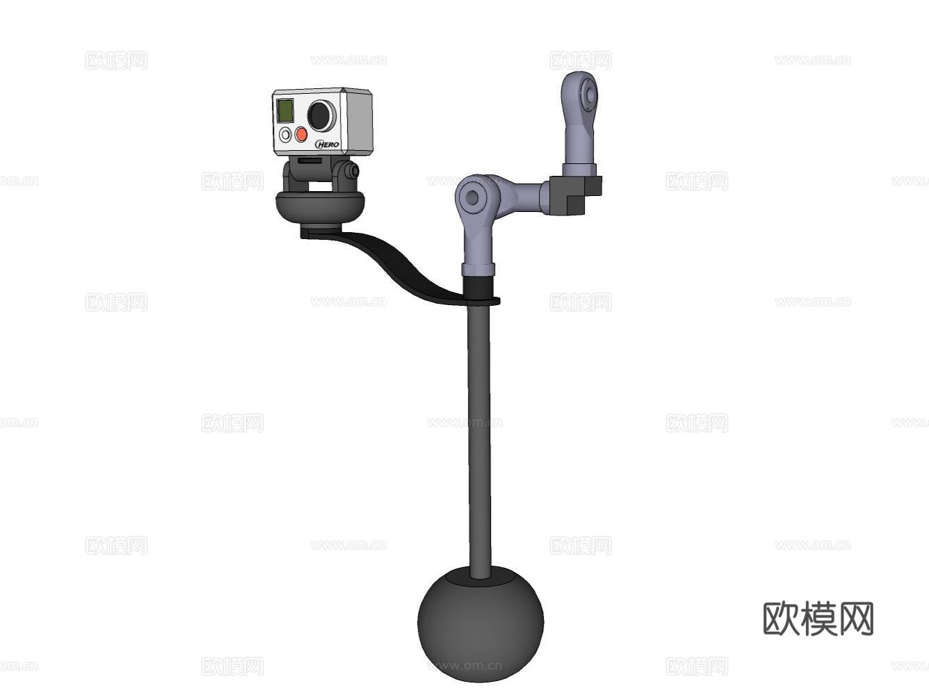 监控摄像头su模型