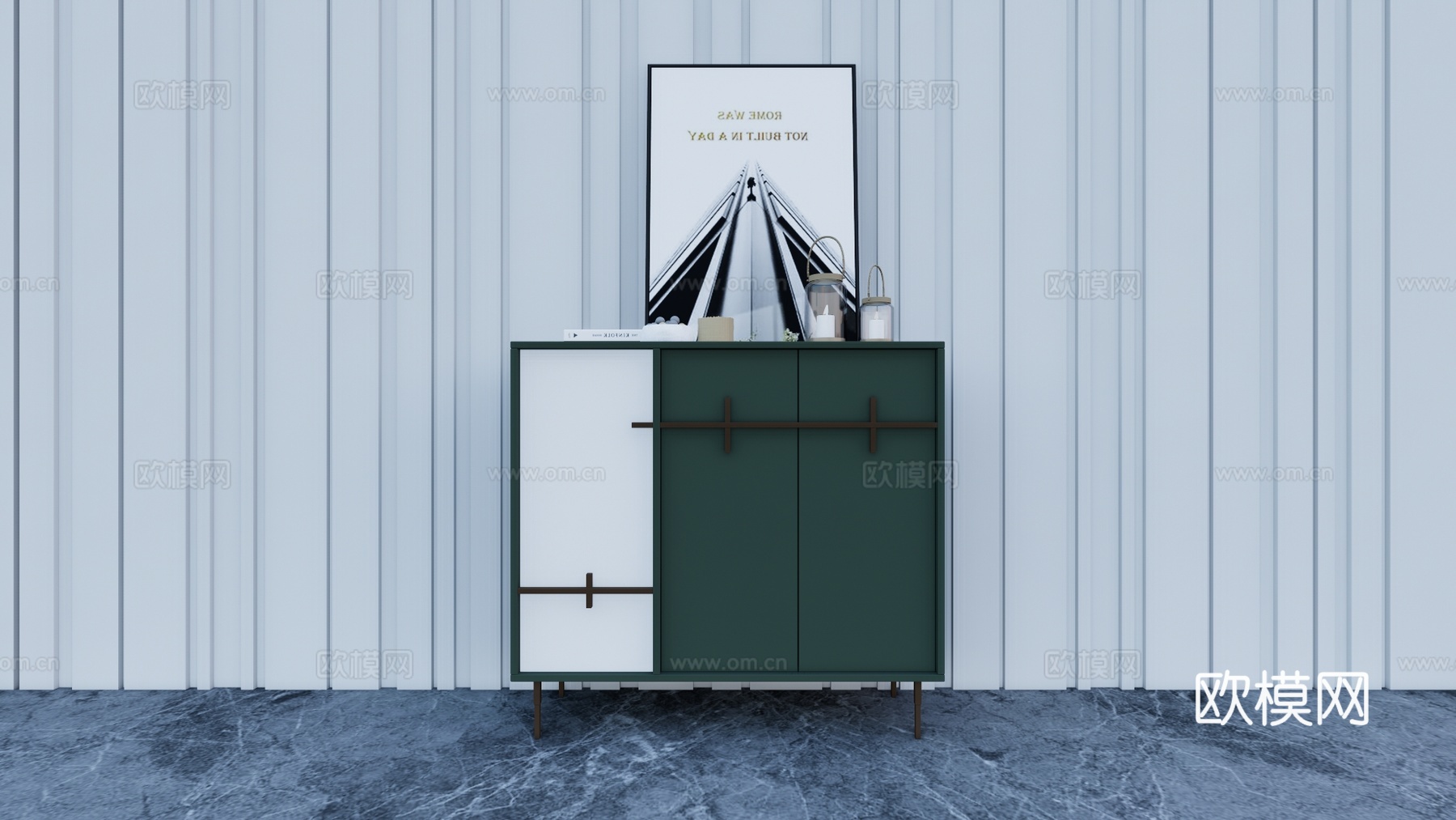 入户门 陈设饰品 玄关 玄关柜 摆件 家装 大门 客厅 大门su模型