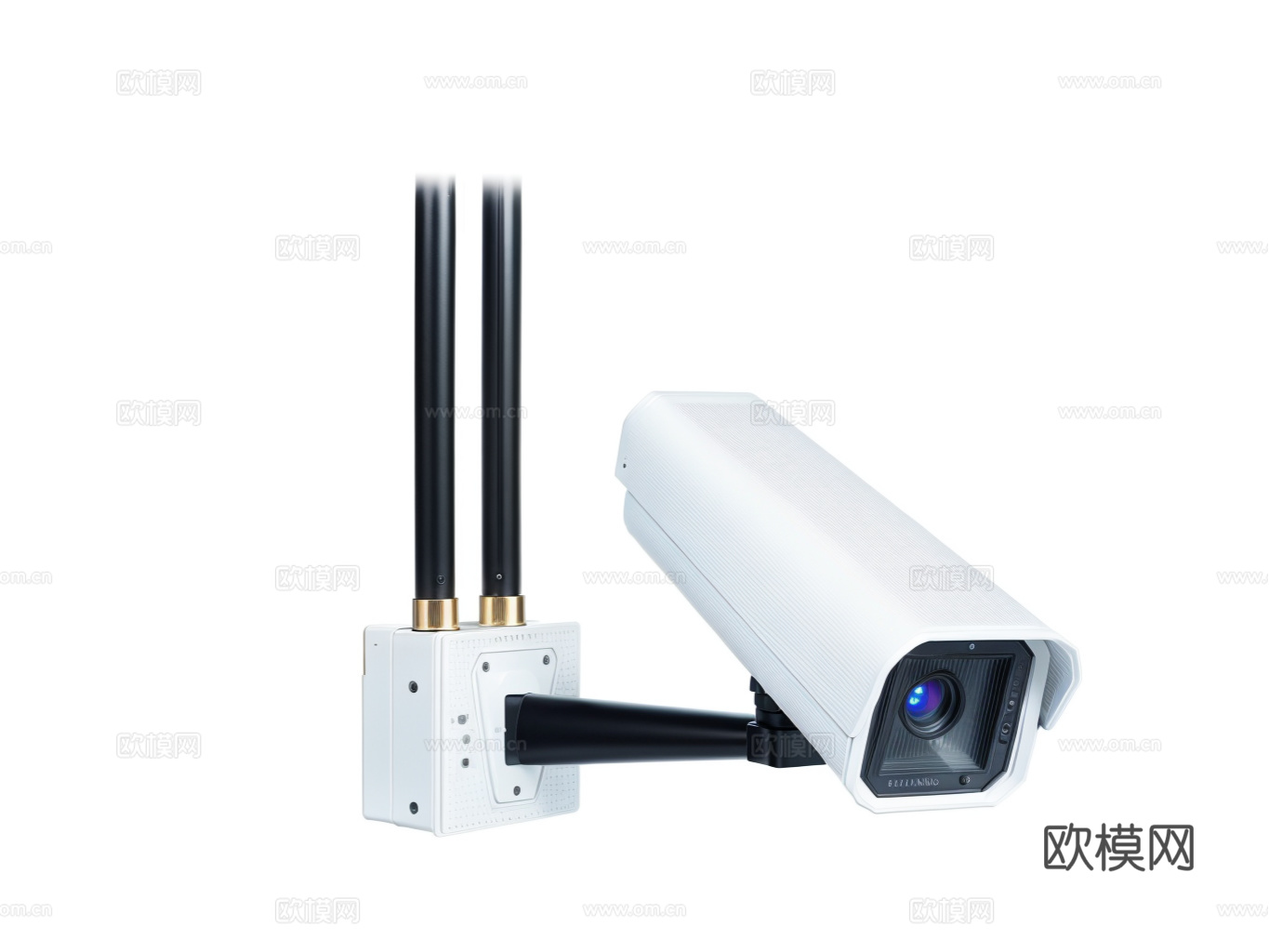 监控摄像头su模型