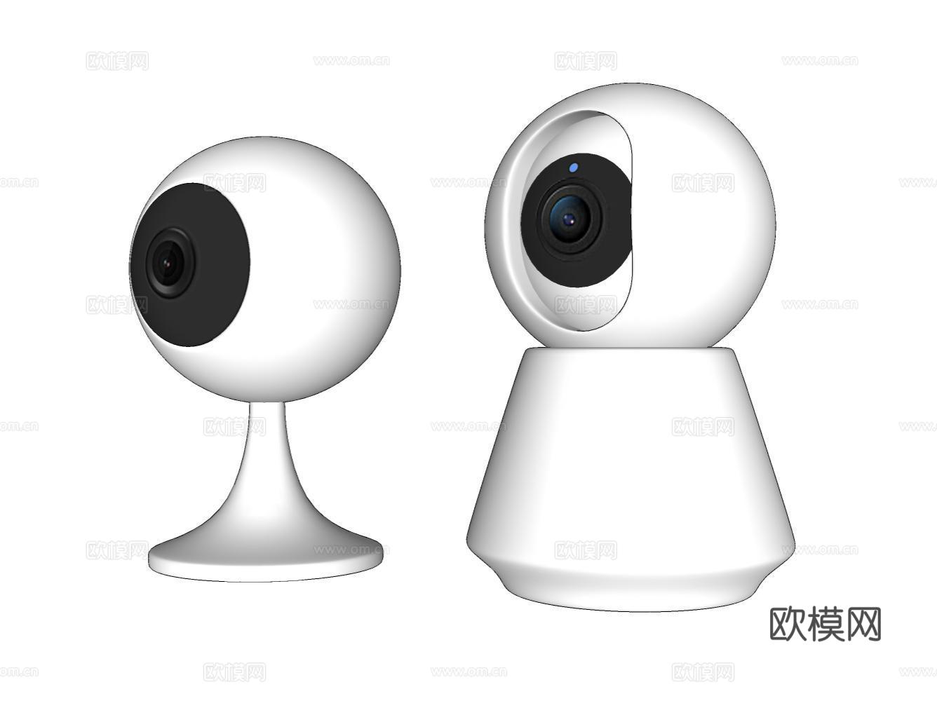 监控摄像头su模型