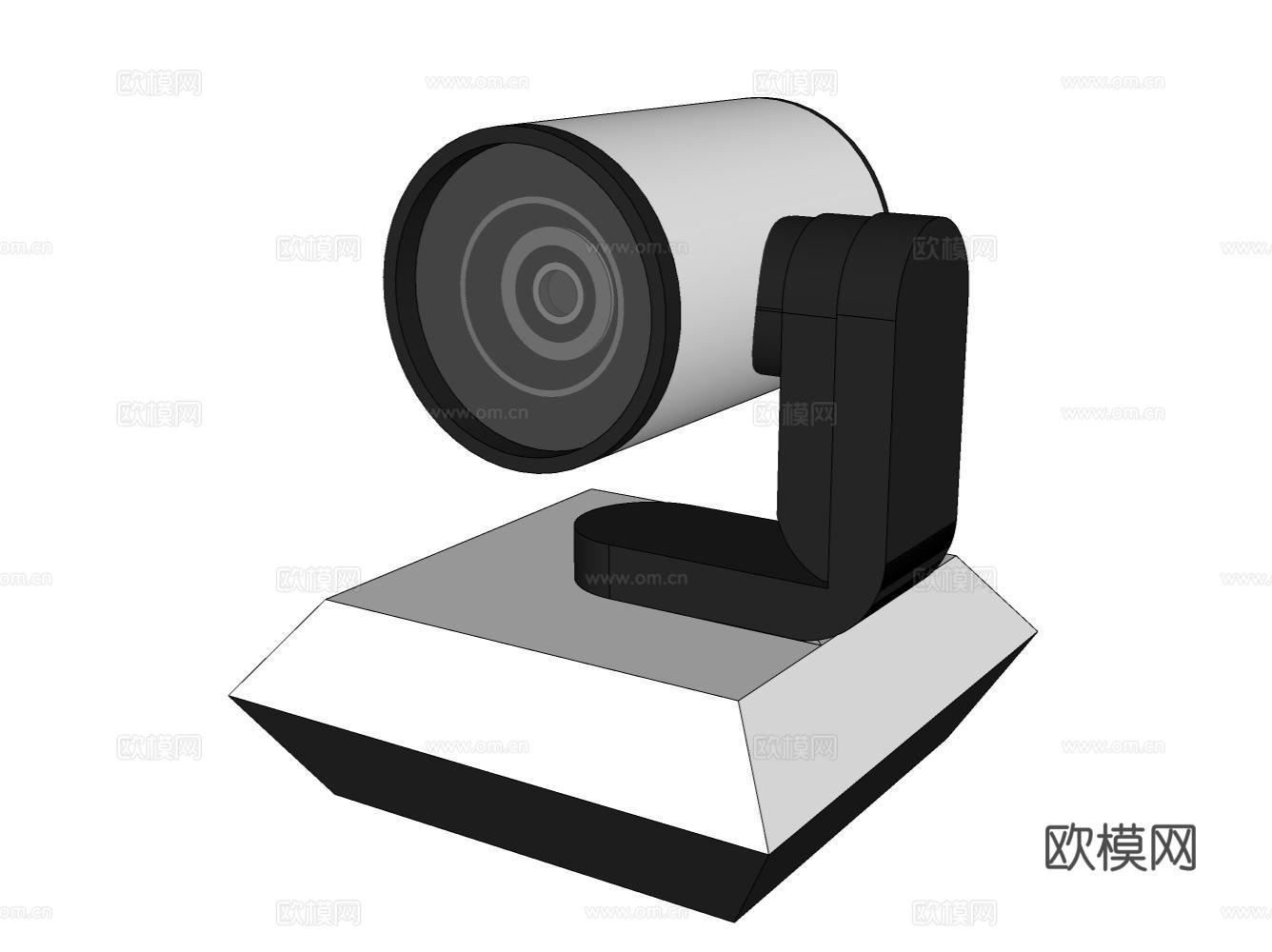 监控摄像头su模型