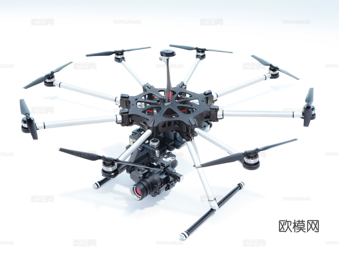 无人机su模型